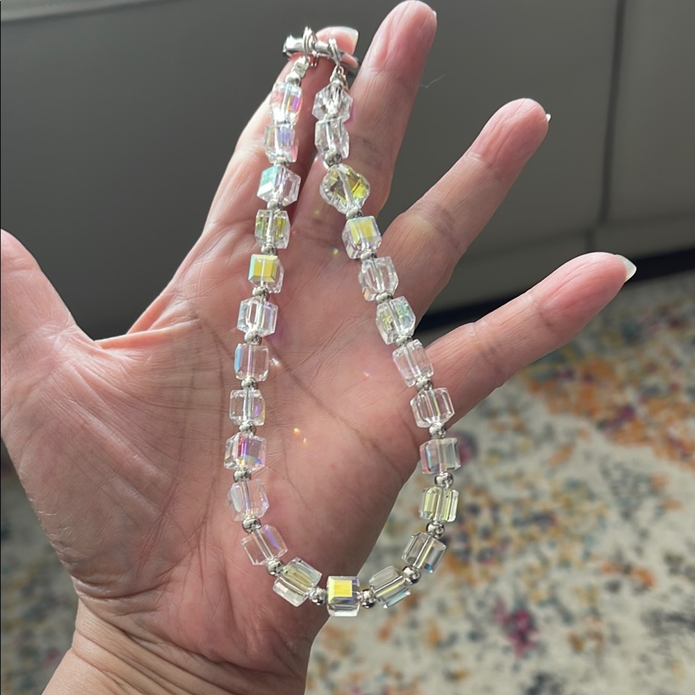 Elegant Crystal Beaded Bag Charm/Phone Chain #S/C